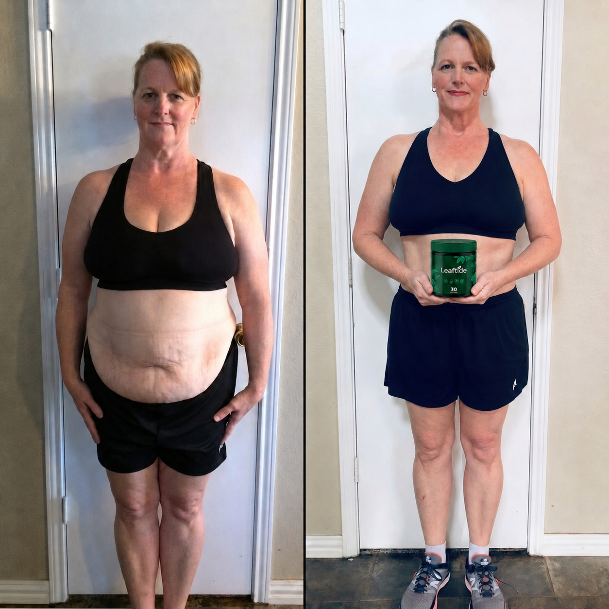 Margaret D. before and after