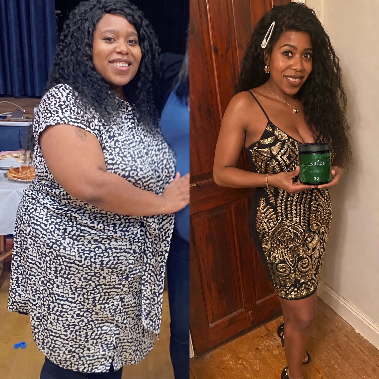 Tamika W. before and after
